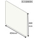 ECIS08004 PARKRAY SUPPLIED Glass Panel – Aspect 8 Slimline  |  Aspect 8   |  Aspect 9   |  Aspect 14  |   Aspect 80B